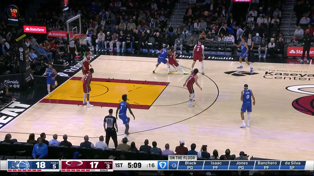 Wiggins with the lob to Jaime Jaquez for the jam