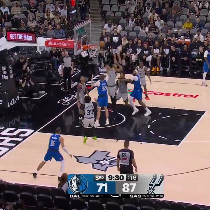 Victor Wembanyama with an utterly ridiculous sequence