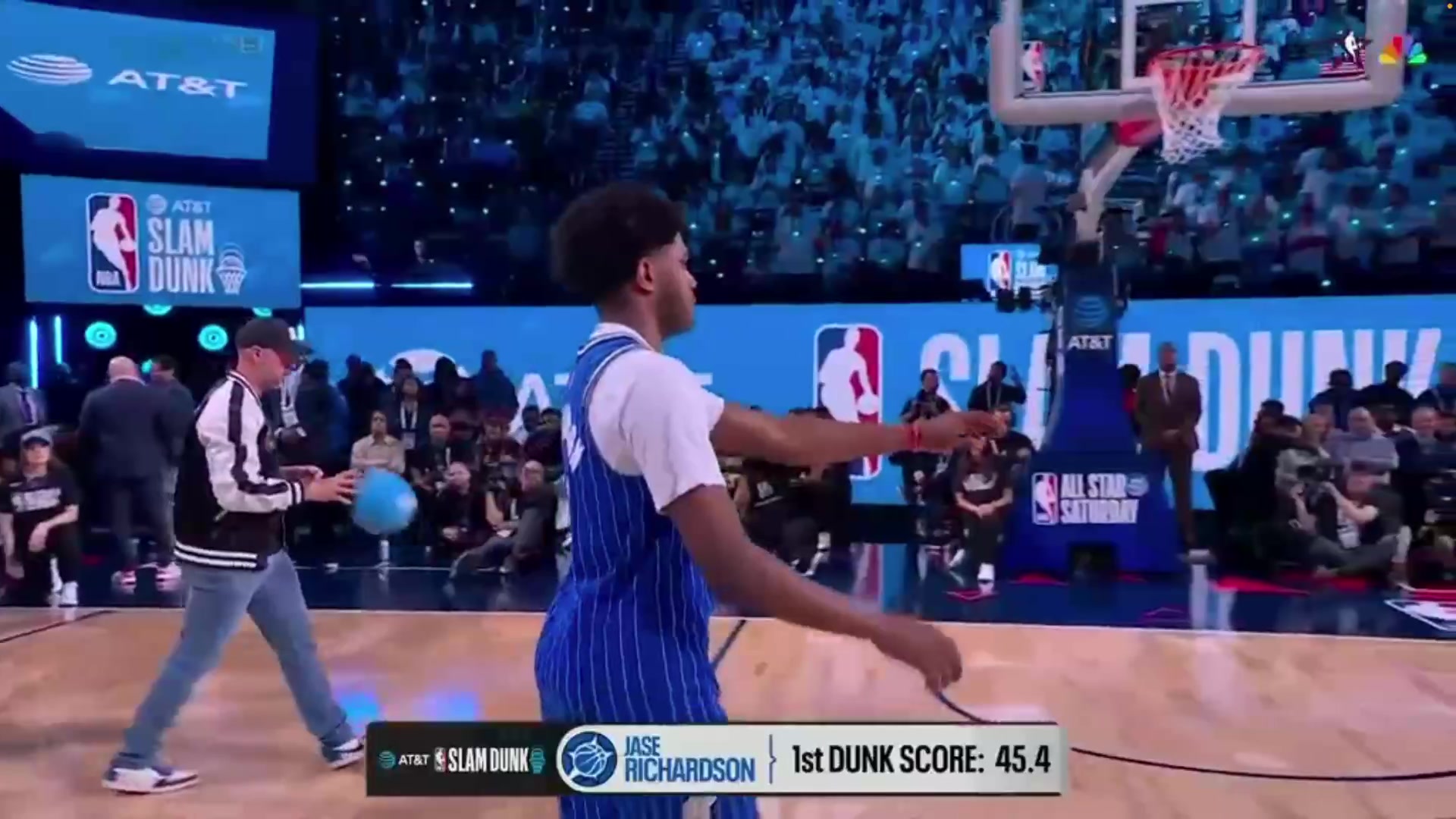 Jase Richardson with his second dunk - 434
