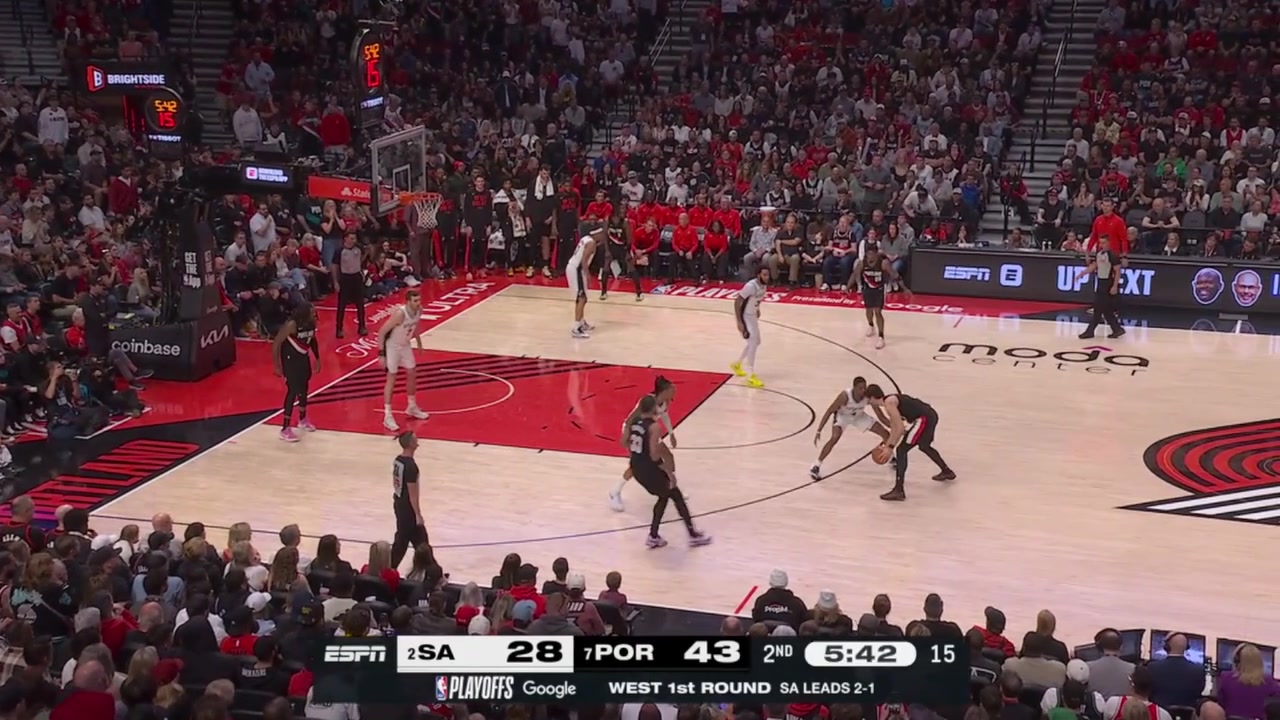 Fox shuts Deni out of the paint and burns the shot clock down to 4 but none of it matters as Avdija sinks the hip-fire fadeway