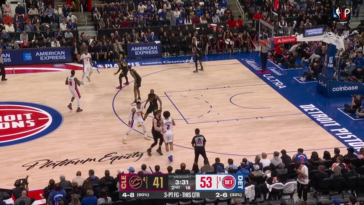 Ausar Thompson with the incredible chasedown block on Keon Ellis with replays