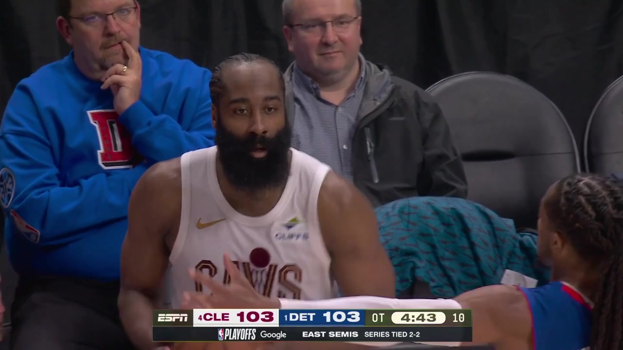 Jarrett Allen with the putback dunk and Donovan Mitchell banks in a floater to put the Cavaliers up 4 in overtime