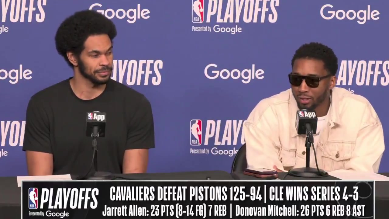 Donovan Mitchell on Jarrett Allen shaking the lights were brighter than expected quote It's hard for me to care when he don't care I don't even think he has an Phone