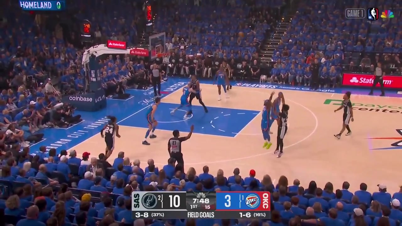 Jalen Williams full highlights vs San Antonio Spurs tonight 115-122 L in OT2 - Game 1 - Western Conference Finals - 2026 NBA Playoffs26 Points on 1125 FG 440 13 from 3 33 FT 7 Rebounds 3 Off Rebs 3 Assists 2 TOV 1 Steal 1 Block 2 PF and a - of -3 in 3716 MP