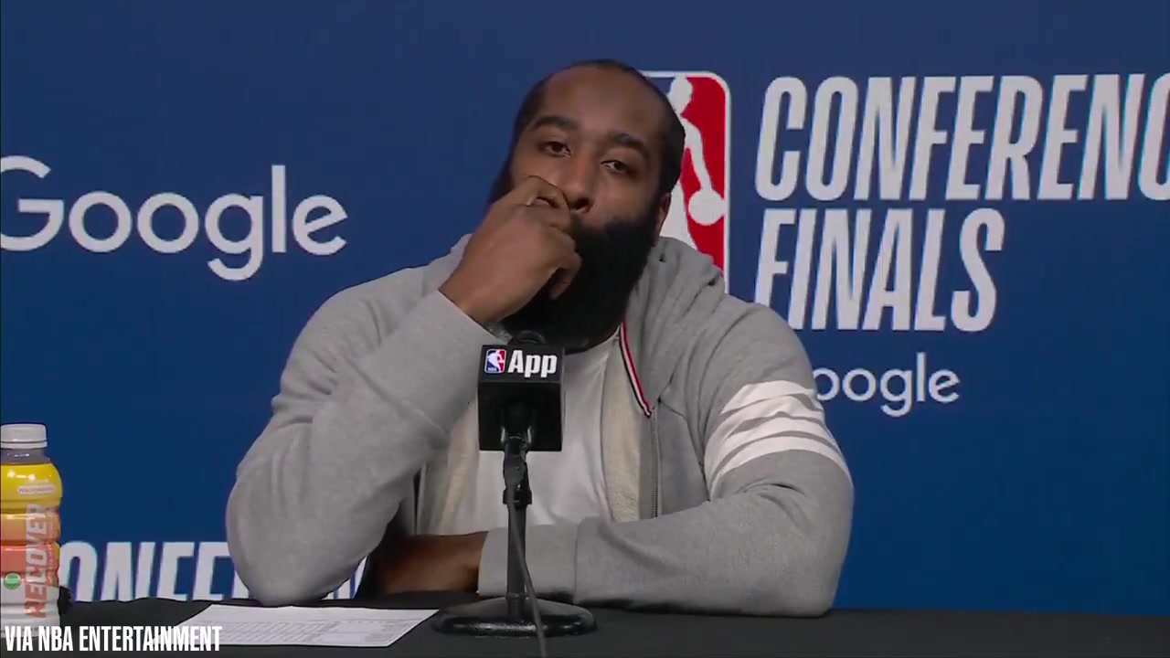 James Harden on if the Knicks are better than the CavsIt was 4-0 but I don't think we had a chance as far as our best shot Genuinely I do feel like we are the better team Series-wise we didn't show it