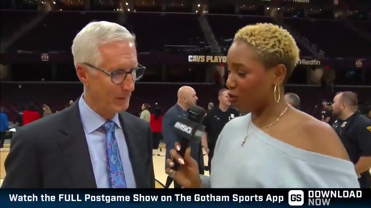I've been rooting for the Knicks since I've been 7 years old and to have a team like this is pretty darn special - Legendary Knicks broadcaster Mike Breen on the Knicks heading to the NBA Finals