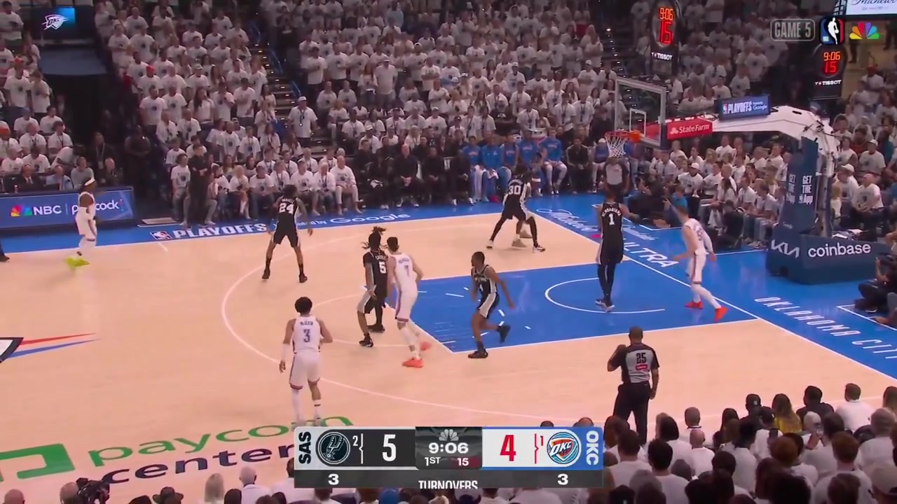 Victor Wembanyama full highlights vs Oklahoma City Thunder tonight 114-127 L - Game 5 - Western Conference Finals - 2026 NBA Playoffs20 Points on 415 FG 267 05 from 3 1212 FT 6 Rebounds 1 Off Reb 1 Assist 2 TOV 2 Steals 3 Blocks 2 PF and a - of -8 in 3738 MP