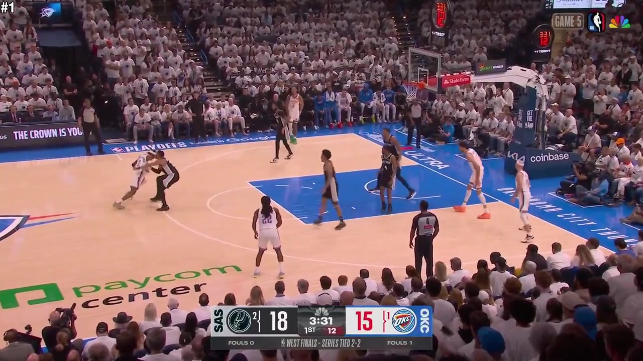 All the 9 fouls that were drawn by Shai Gilgeous-Alexander in Game 5 vs San Antonio Spurs - Western Conference Finals - 2026 NBA Playoffs With replays when they were available Including the technical free throwHe went 1617 941 from the line