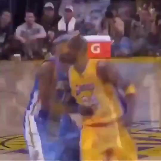 Footage from 2009 Western Conference Finals highlighting the physical skills and competitive spirit of past playoff basketball in the NBA