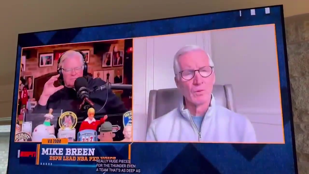 Mike Breen on SGA Does Shai sell calls sometimes Absolutely but so do 287 other players in the NBA sell calls When they weren't a championship contender nobody was complaining They're complaining now because they're winning
