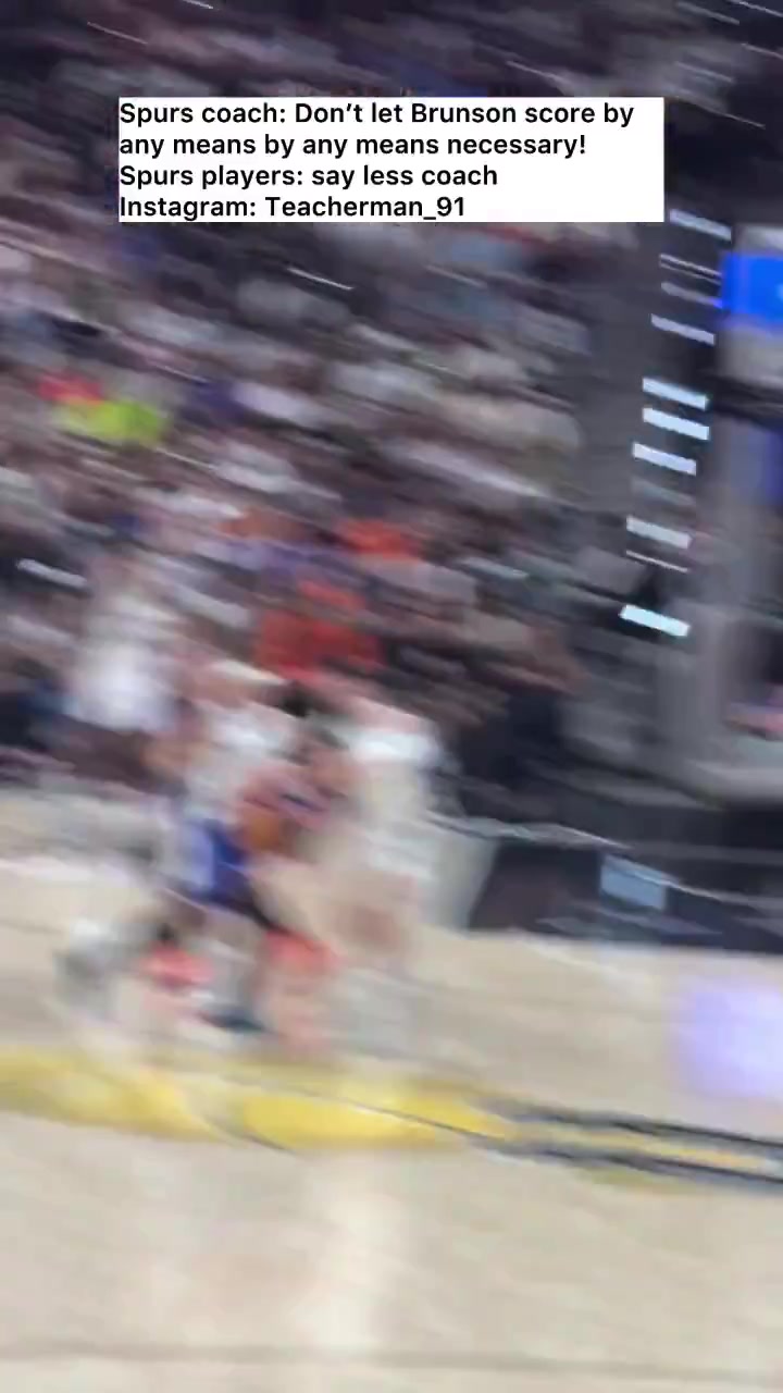 Compilation of Spurs defense on Brunson the entire game