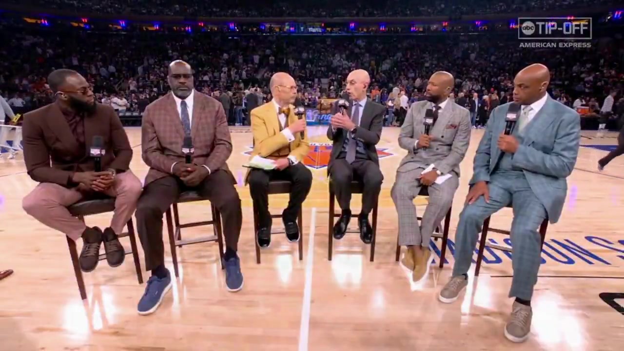 NBA Commissioner Adam Silver calls the president a genuine knicks fan