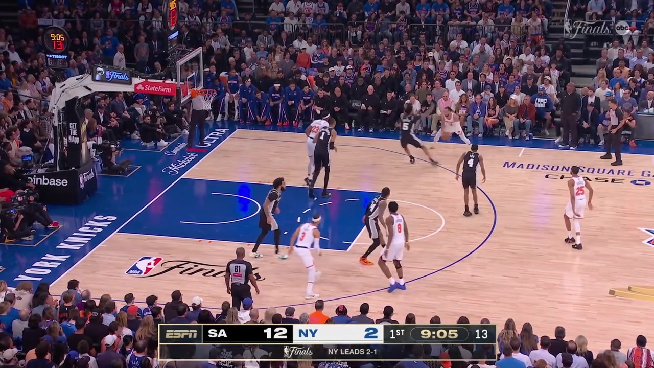 Lowlights Mitchell Robinson gets the offensive boards but cannot make the shots to fall
