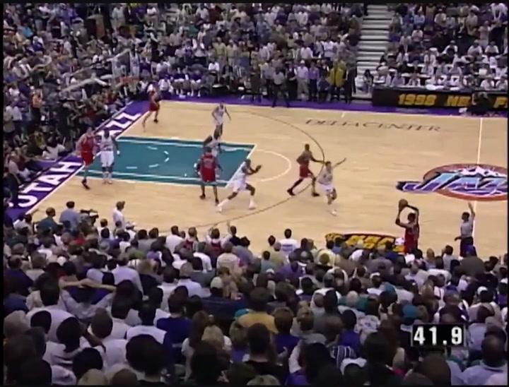 28 years ago Michael Jordans clutch last minute takeover to win his 6th championship
