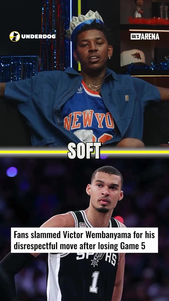 Former NBA Player Nick Young on Wembanyama Wemby is a soft baby Hes a crying protected baby