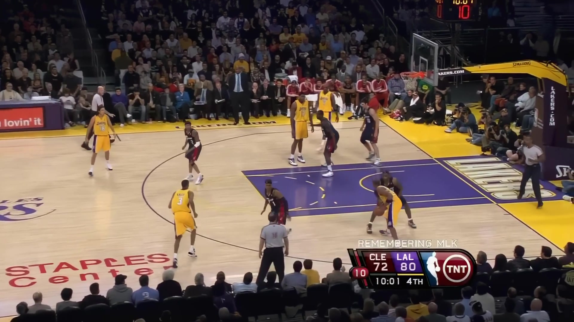 LeBron James plays near perfect defense on Kobe Bryant 2009