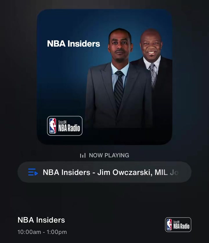 SiriusXM Owczarski I dont think its just Miami its whatever team Its every thing You want this dude You building your roster is not our problem Thats a YOU problem If Im speaking as the Bucks its you want this guy So give us everything we want