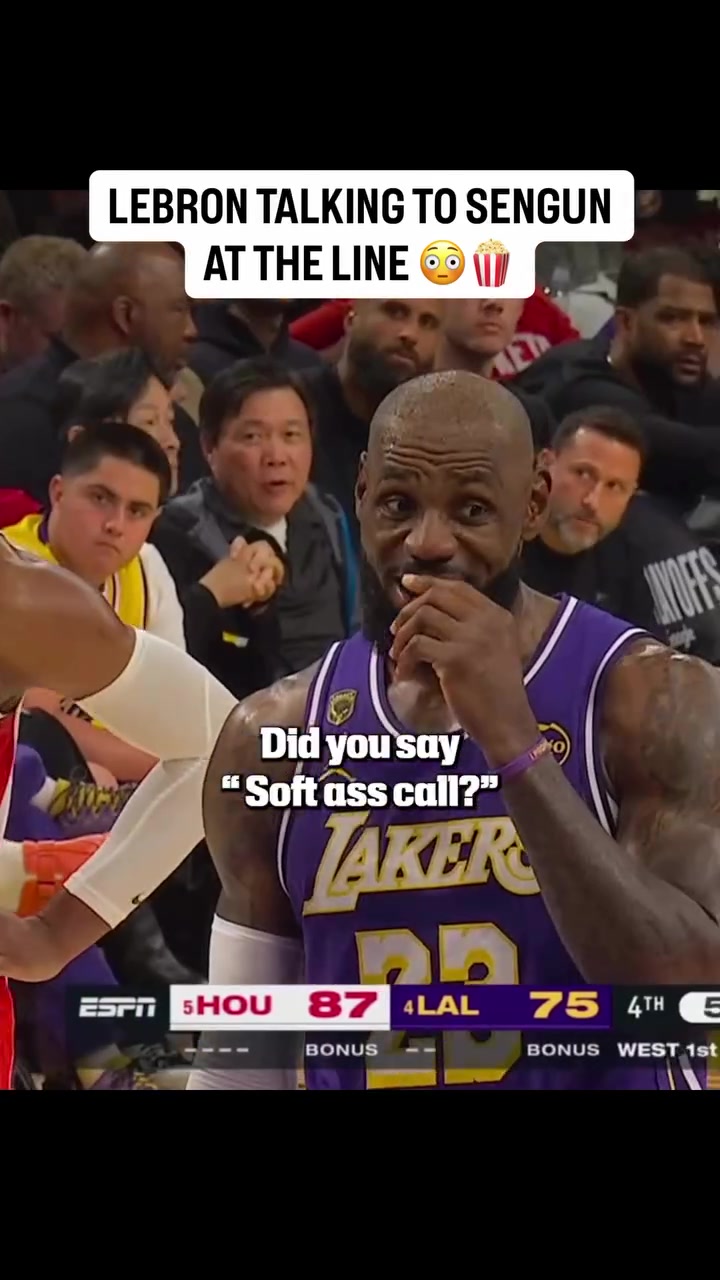 Why Did LeBron Get So Angry At Sengun For Calling Him Soft Here