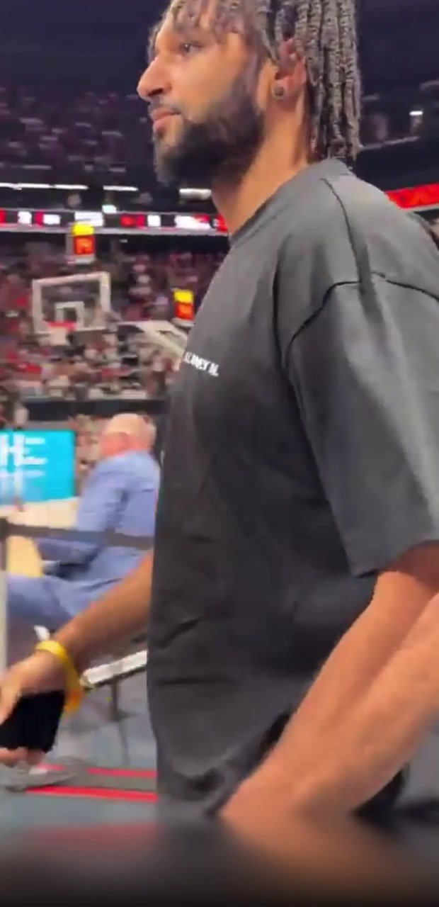 Jamal Murray in attendance at the Serbia - Switzerland game in Fribourg as Jokic leads his team to a decisive victory with a 22147 stat line