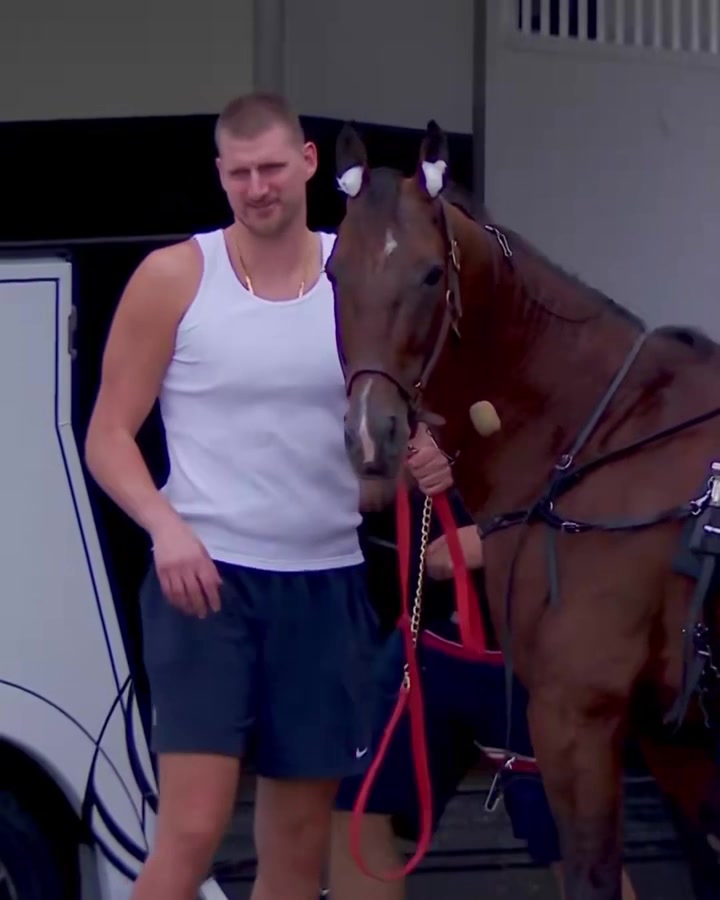 Just a guy and his horse