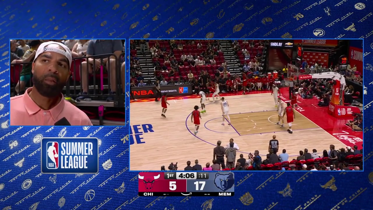 Caleb Wilson banks in the jumper later on grabs an offensive board of his missed free throw and makes the layup then hits a corner 3Then airballs a corner 3 and Noa Essengue with the offensive board and bucket under the rim after a goaltending call