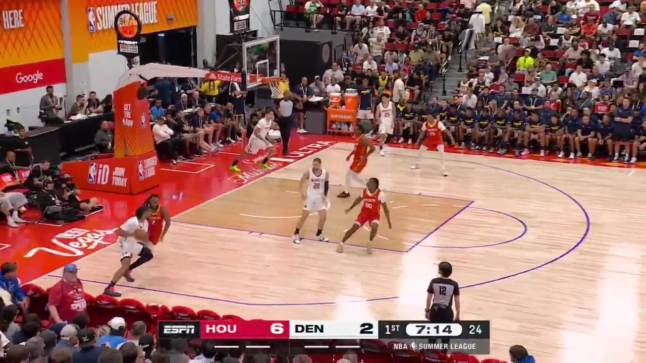 Bryce Hopkins full highlights vs Houston Rockets last night 97-86 L in a Summer League game in Las Vegas24 Points on 913 FG 692 12 from 3 36 FT 4 Rebounds 3 Steals 2 Blocks 2 turnovers 2 PF and a - of -10 in 2624 minutes played