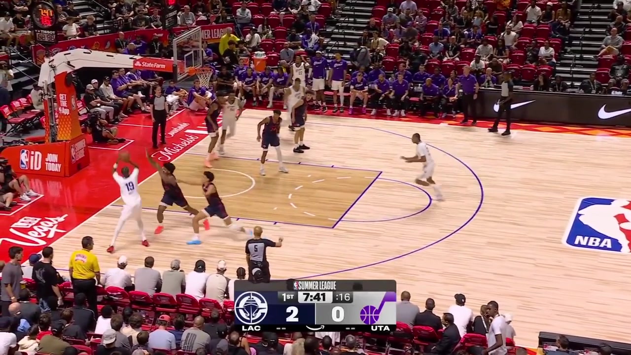 Baba Miller full highlights vs Utah Jazz 104-82 W - Las Vegas Summer League15 Points on 57 FG 714 23 from 3 22 FT 5 Rebounds 1 Off Reb 2 Assists 1 TOV 5 PF and a - of 8 in 2605 minutes played