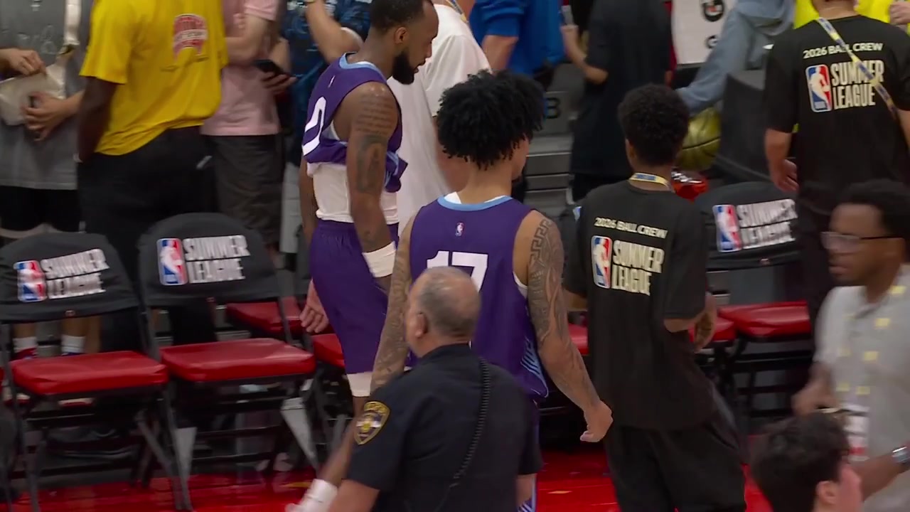 Hyunjung Lee full postgame interview after the win against the Utah Jazz scoring 22 points - Summer LeagueHe mentions that he is pissed at the 3s he missed in the 4th quarter