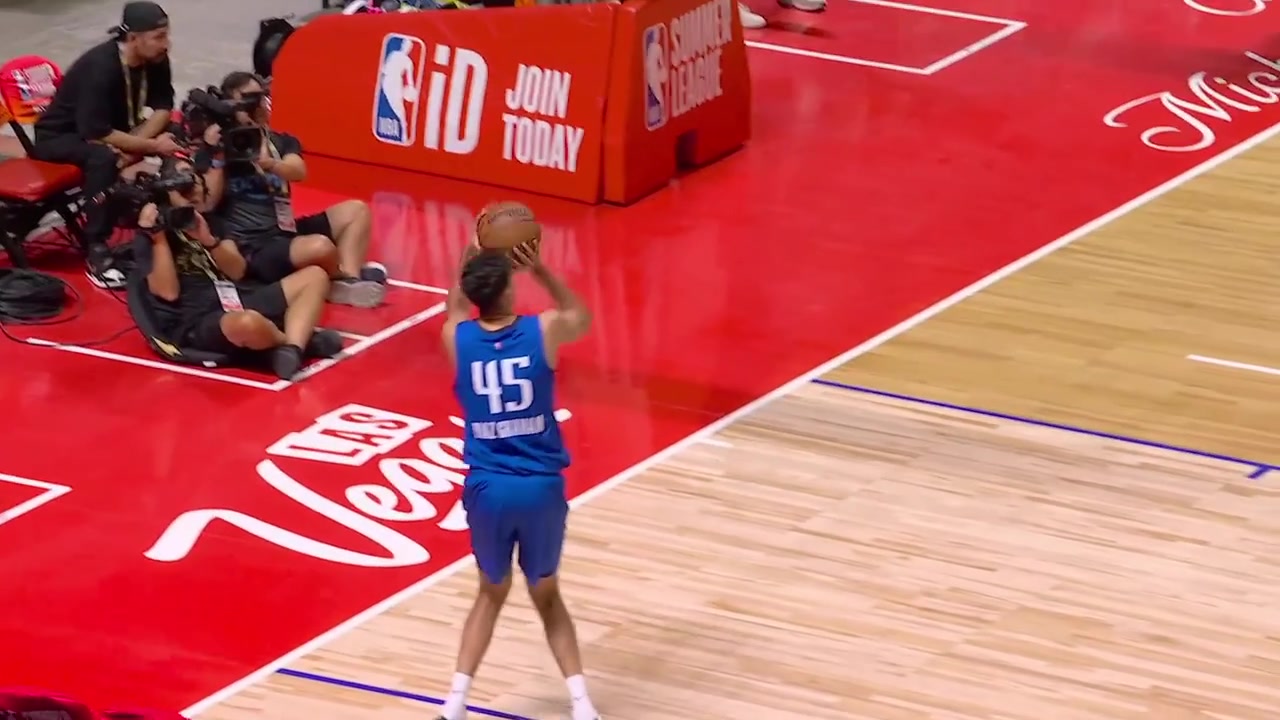 Replays of Dallas Mavericks highlights from the Summer League game vs the Oklahoma City Thunder so far