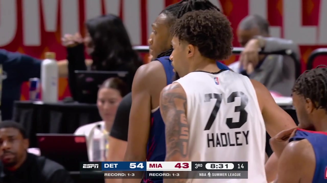 Ebuka Okorie drives sends Cam Carter flying with a great pump fake and scoresHe then drives on Tre White and scores the layup to give him 17 points and a - of 17 too with replays