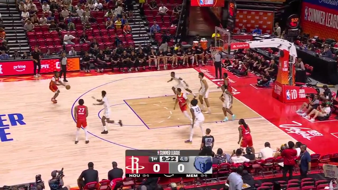 Javon Small full highlights vs Houston Rockets 101-90 W - 2026 Las Vegas Summer League Semifinals17 Points on 611 FG 545 35 from 3 600 11 FT 7 Rebounds 1 Off Reb 6 Assists 2 TOV 1 Block 2 PF and a - of 10 in 3301 minutes played