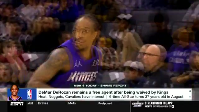 Charania The newest team to show interest in DeMar DeRozan The Washington Wizards as they look to build a contender around Trae Young and Anthony Davis