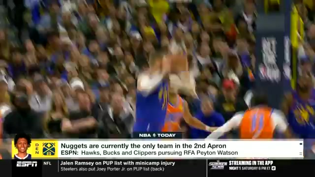 Charania The Denver Nuggets have recently decreased their asking price in Peyton Watson sign-and-trades frameworks to one high-level player and one first-round pick They were originally asking for two first-round picks and two first-round pick swaps