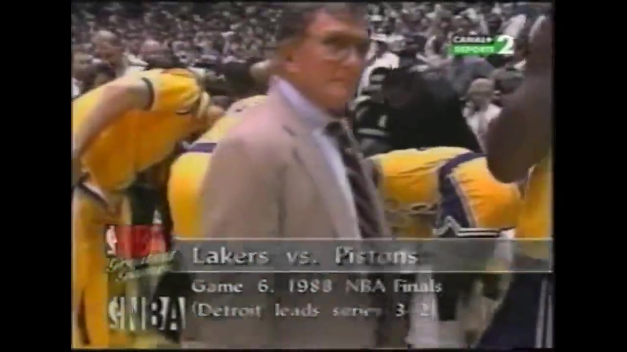 The foul call on Bill Laimbeer in the final seconds of Game 6 of the 1988 finals to give the Lakers the lead
