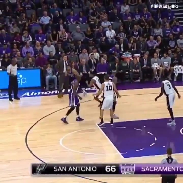 Kawhi rips Ben McLemore on back to back possessions