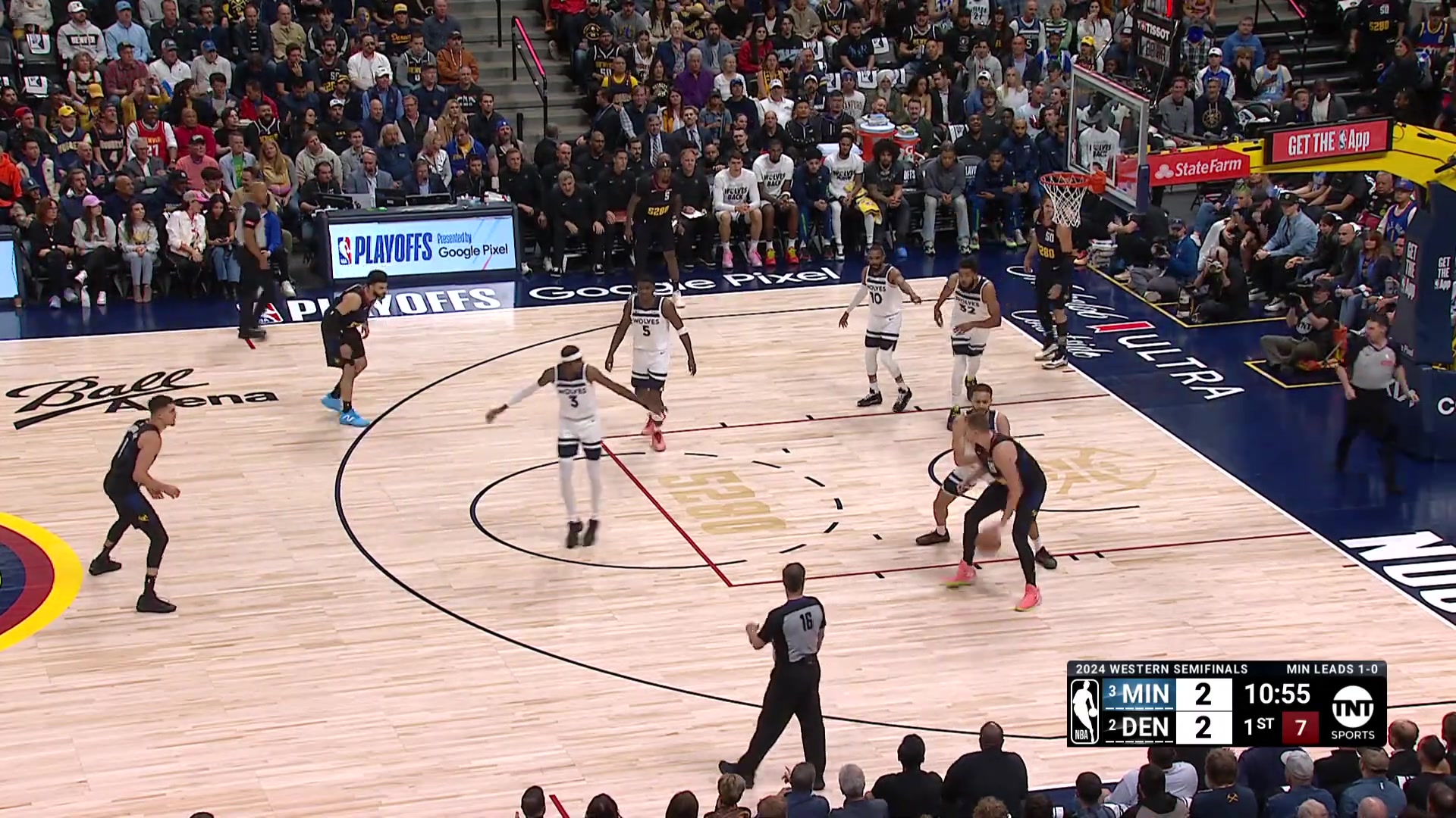 The Minnesota Timberwolves smothering defense that held the Denver Nuggets to 35 points at half and a 26 point deficit without Rudy Gobert May 6 2024