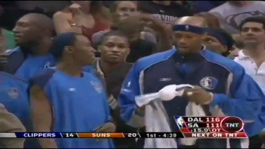 Avery Johnson hits Josh Howard below the belt for absolutely no reason