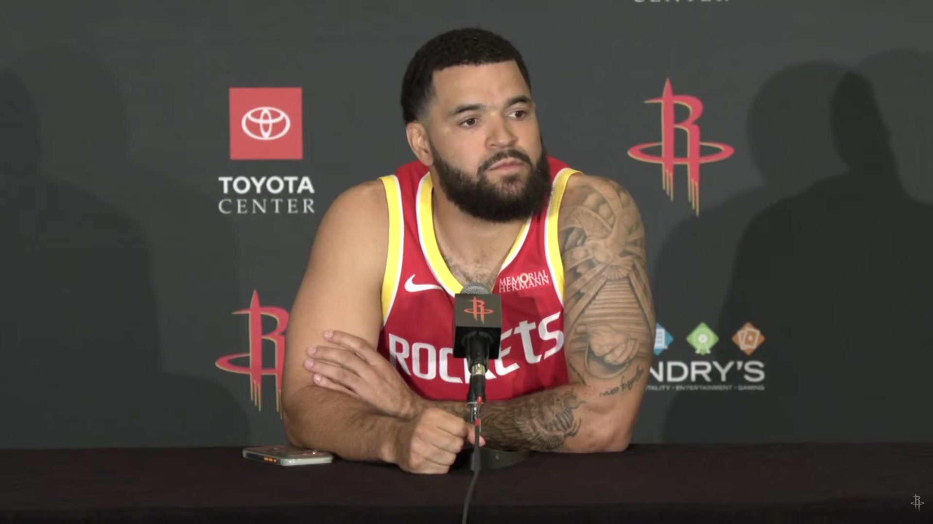 Fred VanVleet on the process and adjustments required of him after recovering from ACL injury returning to full game shape and getting his body ready for NBA speedI'm not a game-speed workout guy I don't even go that fast in the games
