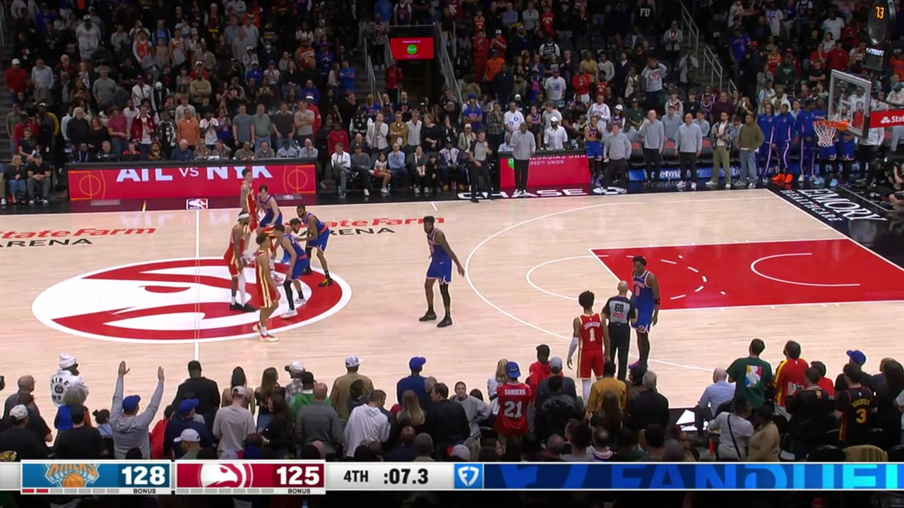 Lowlight Nickeli Alexander-Walker misses the potential game-tying 3 and the Knicks win with replays The Hawks with their 6th straight loss