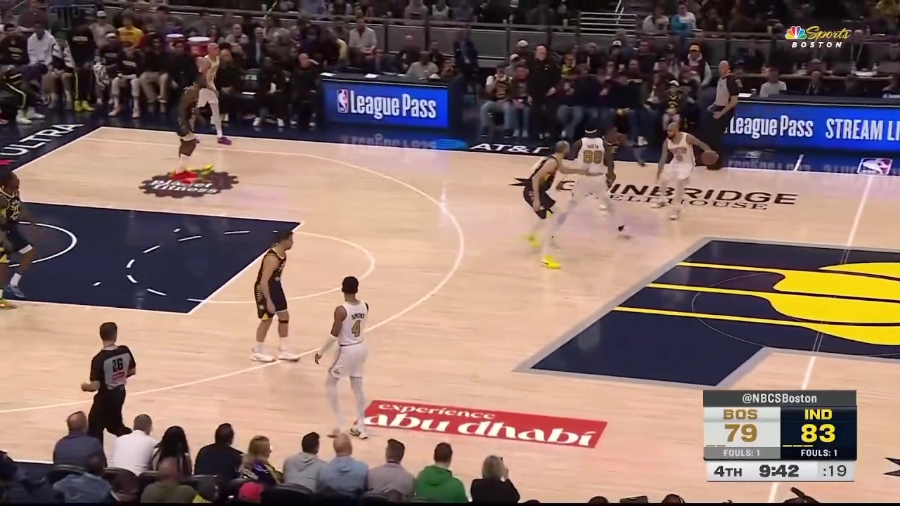 Neemias Queta rises up and throws down an ultra jam on Quenton Jackson