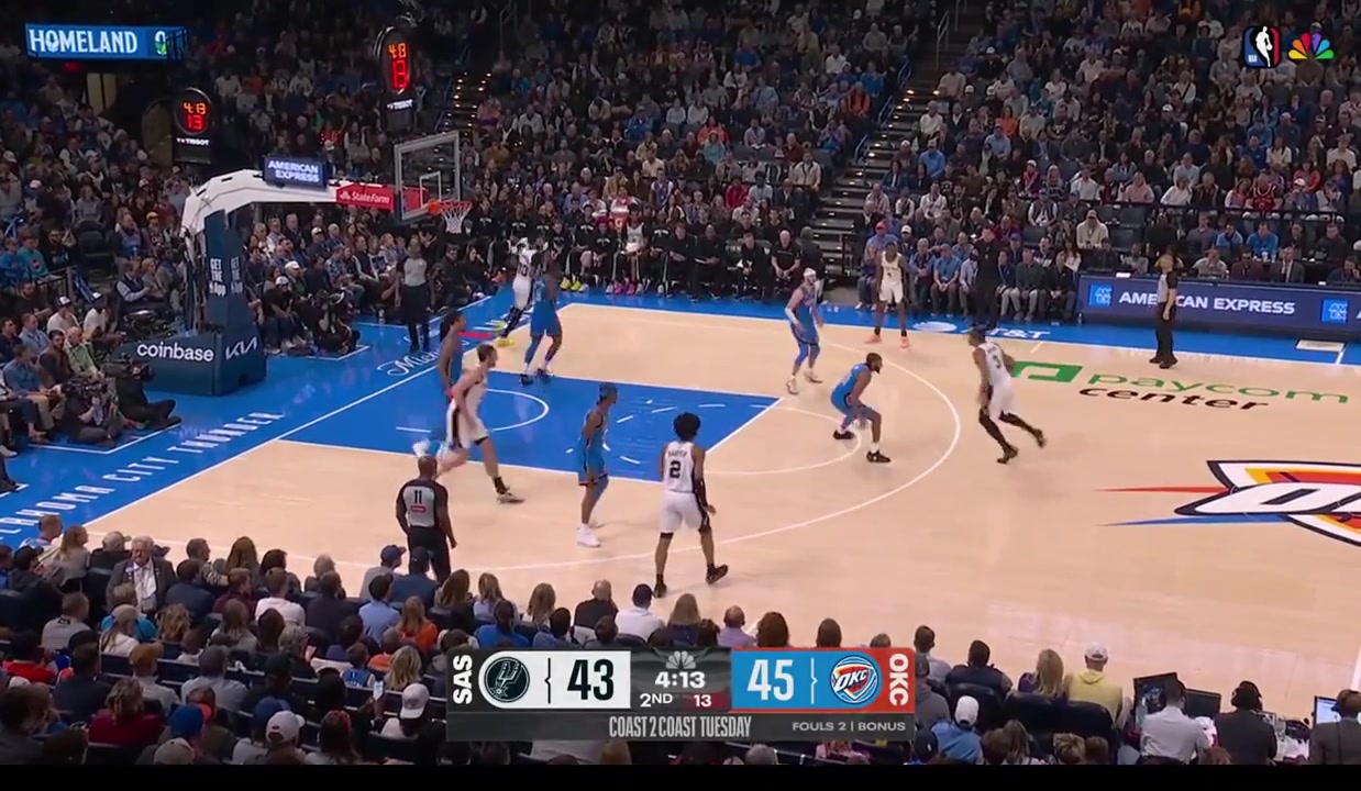 Luke Kornet misses a layup