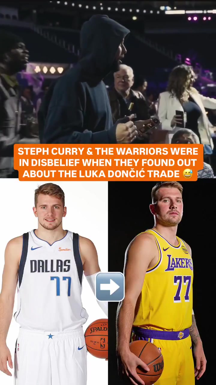 One Year Ago Today Steph amp Draymonds Live Reaction to Luka-to-Lakers Trade News
