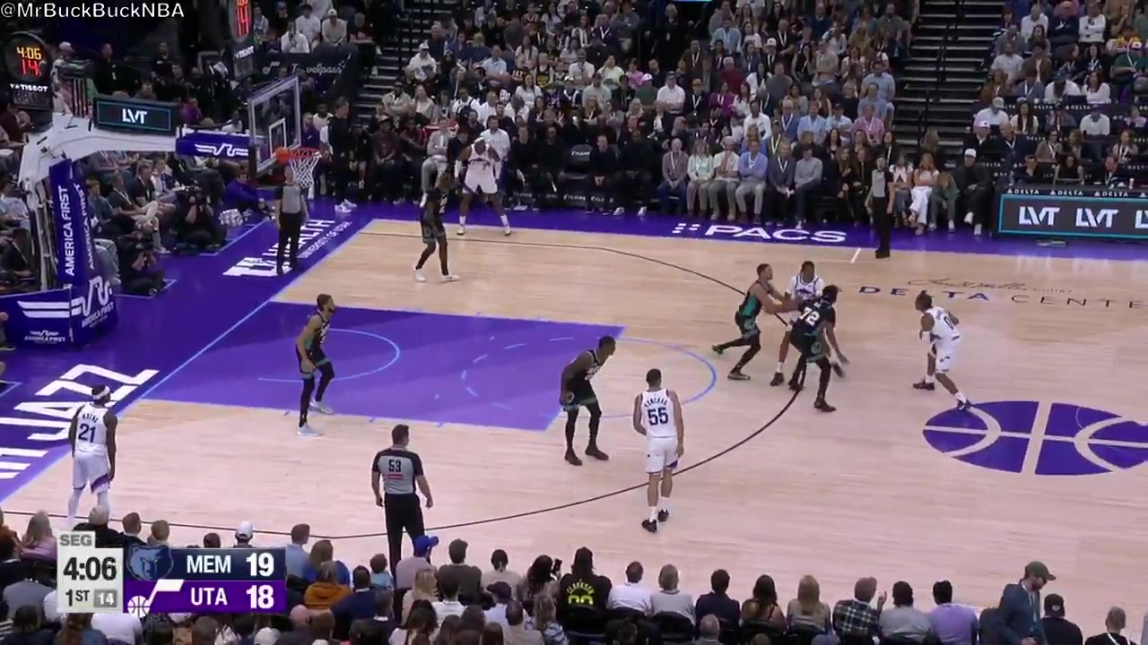 The rookie Bez Mbeng full highlights vs Memphis Grizzlies 147-101 W - first career triple-double off the bench on his 14th game in the NBA27 Points on 1219 FG 632 13 from 3 23 FT 11 Rebounds 4 Off Rebs 11 Assists 1 TOV 3 Steals 1 PF - of 40 in 3810 MP