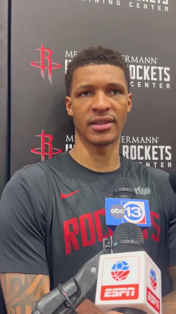 Jabari Smith on KD It's on him to find ways to get himself involved and get to his spots without the double team Just because he's getting double teamed we still need him to be KD you know There's still ways around it