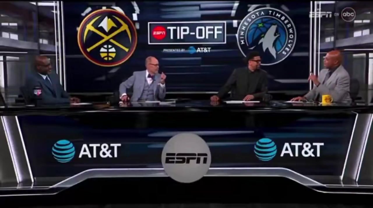 Shaq refuses to give credit to Rudy Gobert for his defense on Jokic Joker has dominated him a lot Having one bad game doesn't mean he's getting shut down When youre a guy like Joker youre just missing shots Im not going to sit up here and say Gobert is shutting him down