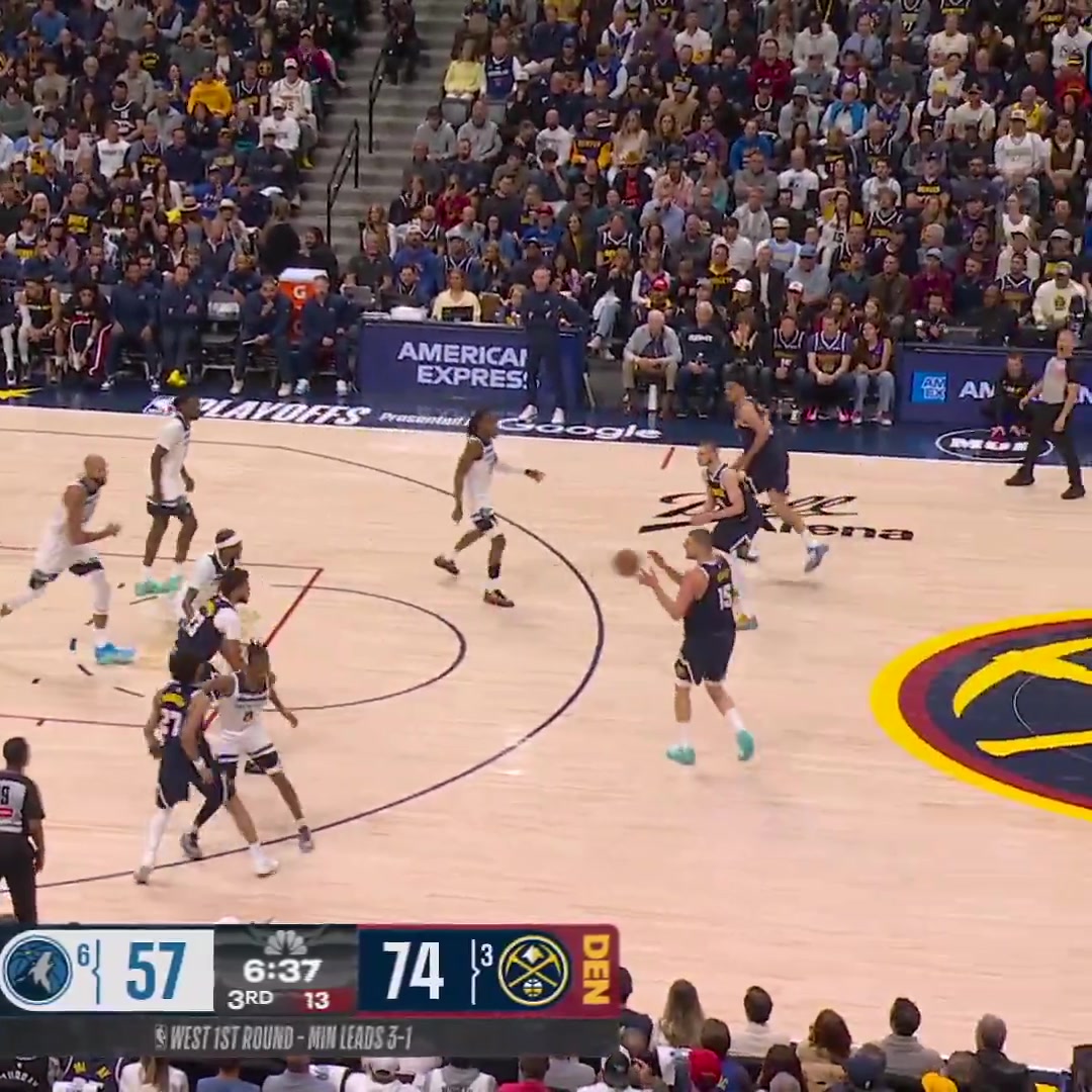 Jokic lobs it to Jamal's reverse finish