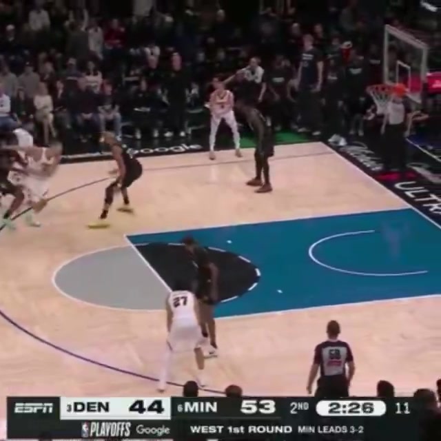 Questionable Jokic body movement