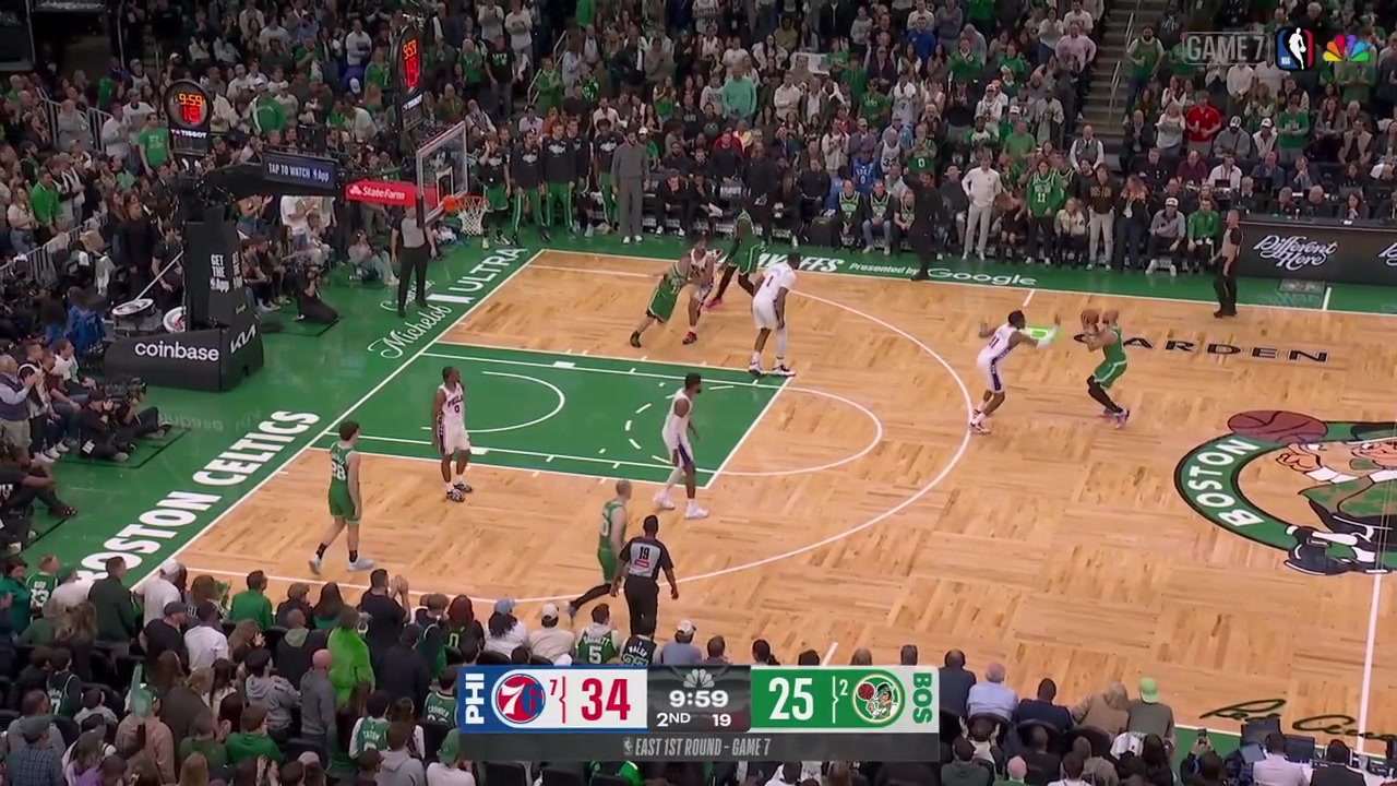 Neemias Queta fakes the handoff goes around Andre Drummond and scores the layup with a replayIncluding replays of more highlights