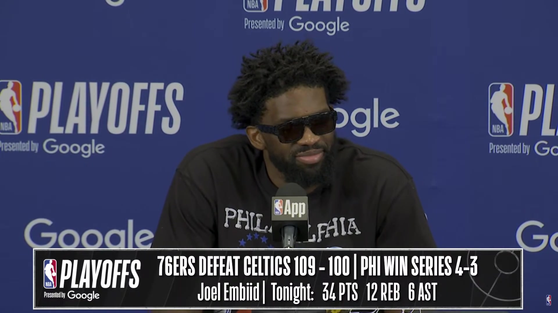 Joel Embiid answers questions regarding the chemistry of the group answering what feels different about this team