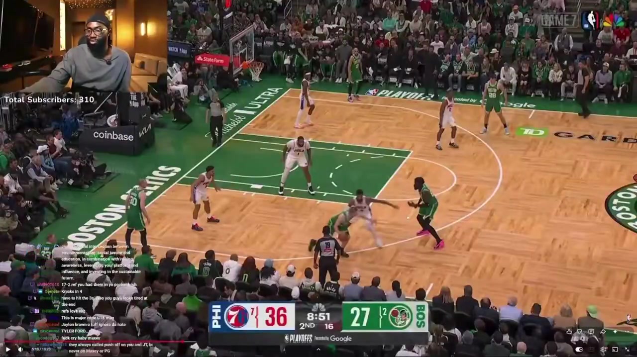 Jaylen Brown continues his criticism of the reffing during the Sixers-Celtics series If I had to say theres some referees that need to be investigatedwe had 3 of them in the last 3 games